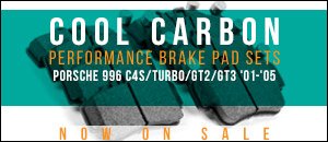 Porsche 996 C4S/Turbo/GT2/GT3 Cool Carbon Brake Pads