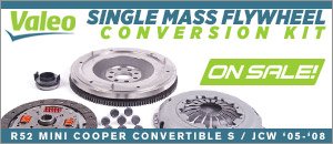 R52 MINI Dual To Single Mass Flywheel Conversion Kit