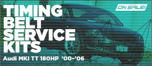 Audi MKI TT 180HP ECS Assembled Timing Belt Kits