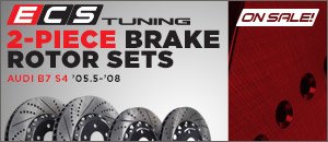 Audi B7 S4 ECS 2-Piece Brake Rotor Sets