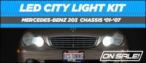 Mercedes-Benz 203 Chassis Ziza LED City Lights