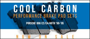 Porsche 996 C2/C4/40th Cool Carbon Brake Pads