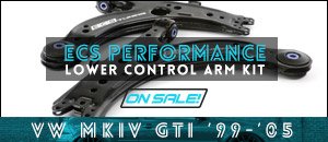 VW MKIV GTI ECS Performance Lower Control Arm Kit