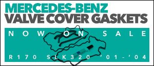 Mercedes-Benz R170 SLK320 Valve Cover Gaskets