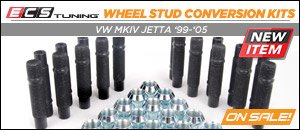 VW MKIV Jetta VR6 TDI Wheel Stud Conversion Kits