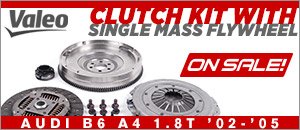 Audi A4 B6 1.8T Valeo Clutch Kit