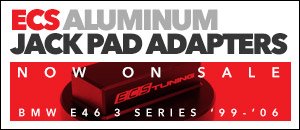 BMW E46 3 Series ECS Aluminum Jack Pad Adapter