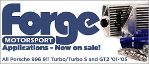 Porsche 996 Turbo/Turbo S and GT2 Forge Applications