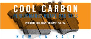 Porsche 986 Boxster Roadster Cool Carbon Brake Pads