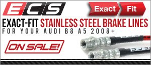 Audi B8 A5 ECS Exact-Fit Brake Lines Sale