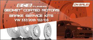 VW 337/20th ECS GEOMET&reg; Coated Rotors
