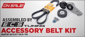 Audi B7 A4 2.0T ECS Assembled Accessory Belt Kit