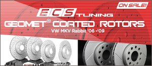 VW MKV Rabbit GEOMET&reg; Coated Rotors