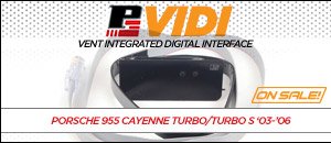 Porsche Cayenne Turbo Vent Integrated Digital Interface
