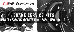 BMW E6x 535/545/550 ECS Assembled Brake Service Kits