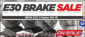BMW E30 3 Series Performance Brake Service Kit