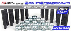VW MKIV Golf Wheel Stud Conversion Kits