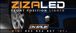 MINI R55 R56 R57 Ziza LED Front Position Lights