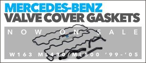 Mercedes-Benz W163 ML430/ML500 Valve Cover Gasket Kits