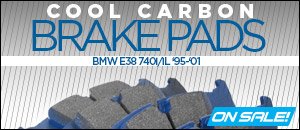 BMW E38 740i/il Cool Carbon Brake Pads
