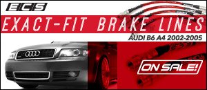 Audi B6 A4 ECS Exact-Fit Brake Lines