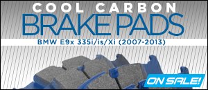 BMW E9x 335i/is/Xi Cool Carbon Brake Pads