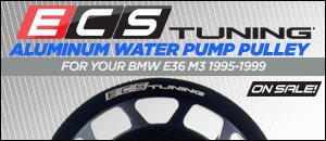 BMW E36 M3 Aluminum Water Pump Pulley