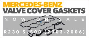 Mercedes-Benz R230 SL500 Valve Cover Gasket Kits