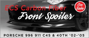 Porsche 996 C4S/40th AE Carbon Fiber Front Spoiler