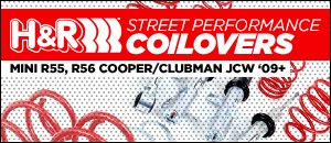 MINI R55, R56 H&R Street Performance Coilovers