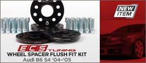 Audi B6 S4 ECS Tuning Flush Fit Kit