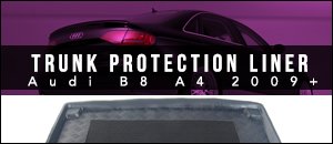 Audi B8 A4 Bremmen Trunk Liners