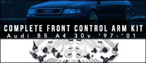 Audi B5 A4 30v Complete Front Control Arm Kit