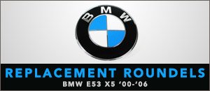 BMW E53 X5 BMW Roundel Replacement