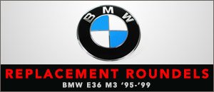 BMW E36 M3 BMW Roundel Replacement