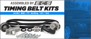 Audi MKI TT 225HP ECS Assembled Timing Belt Kits