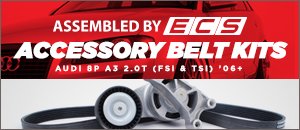 Audi 8P A3 2.0T (FSI & TSI) Accessory Belt Kits
