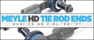 Audi C5 A6 2.8L Meyle Heavy Duty Outer Tie Rods