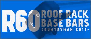 MINI R60 Countryman Roof Rack Base Bars