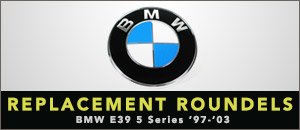 BMW E39 5 Series BMW Roundel Replacements