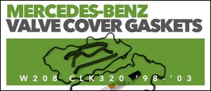 Mercedes-Benz W208 CLK320 Valve Cover Gasket Kits