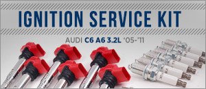 Audi C6 A6 3.2L Ignition Service Kit