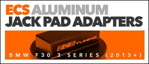 BMW F30 3 Series ECS Aluminum Jack Pad Adapter