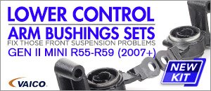 R55-R57 MINI Viaco Lower Control Arm Bushings