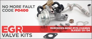 Mercedes-Benz R170 SLK320 EGR Valve Kits