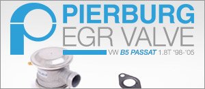 Volkswagen B5 Passat 1.8T Pierburg EGR Valve