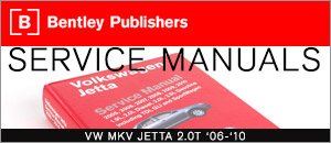 Volkswagen MKV Jetta 2.0T Bentley Service Manuals