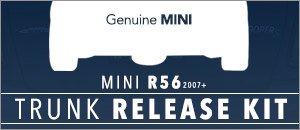 MINI Gen 2 R56 Trunk Release Kit