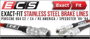  Porsche 964 ECS Exact-Fit Brake Lines 