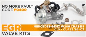 Mercedes-Benz W208 CLK-Class EGR Valve Kits